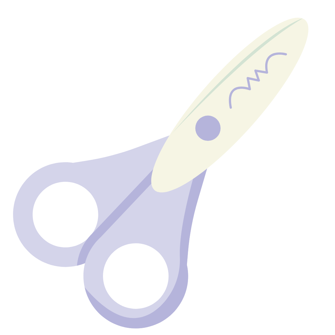 crafters bundle purple scissors